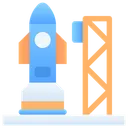 Free Rocket Launch Spaceship Icon