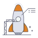 Free Rocket  Icon