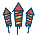 Free Rocket Fireworks Crackers Icon