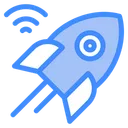 Free Rocket Launch Spaceship Icon