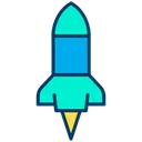Free Rocket Launch Startup Icon