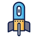 Free Rocket Space Science Icon