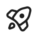 Free Rocket Startup Spaceship Icon