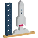Free Launch Off Rocket Icon