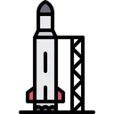 Free Rocket Station Space Icon