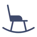 Free Furniture Kids Rocking Chair Icon
