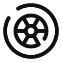 Free Roda Ícone