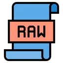 Free R AW Datei Symbol