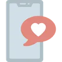 Free Romantic Message Icon
