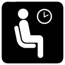 Free Room Waiting Icon