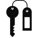 Free Room Key Hotel Door Key Icône