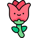 Free Rose Liebe Valentinstag Icon