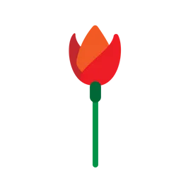 Free Rose Flower  Icon