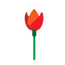Free Rose Flower  Icon