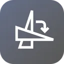 Free Rotate Degree Angle Icon