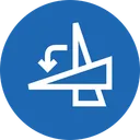 Free Rotate Degree Angle Icon