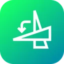 Free Rotate Degree Angle Icon