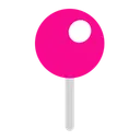 Free Pushpin Flat Icon