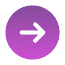 Free Round Arrow Right Right Arrow Next Icon