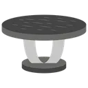 Free Round Table Fancy Table Stylish Table Icon