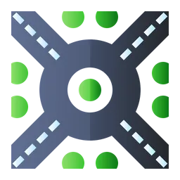 Free Roundabout  Icon