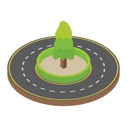 Free Roundabout  Icon