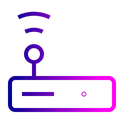 Free Router Wifi Data Icon