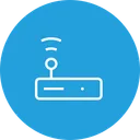 Free Router Wifi Data Icon