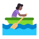 Free Rowing  Icon