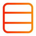Free Rows Layout User Interface Icon