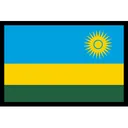 Free Ruanda Flagge Symbol