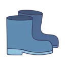 Free Rubber Boots Long Boots Boots Icon