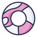 Free Rubber Ring Lifeguard Lifesaver Icon