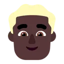 Free Rubia Pelo Liso Icono