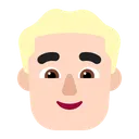 Free Rubia Pelo Liso Icono