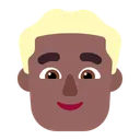 Free Rubia Pelo Liso Icono