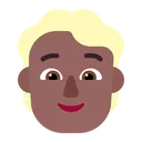 Free Rubia Pelo Liso Icono