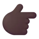 Free Index Zeigend Rechts Symbol