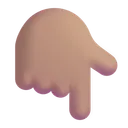 Free Rückhand  Symbol