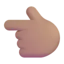 Free Rückhand  Symbol