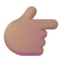 Free Rückhand  Symbol