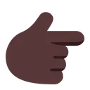 Free Index Zeigend Rechts Symbol