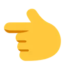 Free Index Zeigend Links Symbol