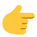 Free Index Zeigend Rechts Symbol