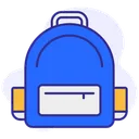 Free Rucksack  Symbol