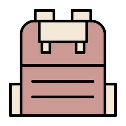 Free Rucksack  Symbol