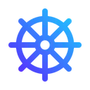 Free Rudder Steering Steering Wheel Icon