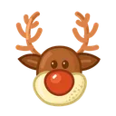 Free Rudolph Christmas Reindeer Icon