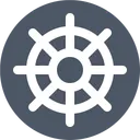 Free Rueda De La Nave Icono