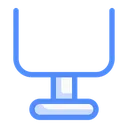 Free Rugby Goal Post American Rugby Ball Icon